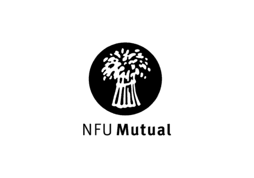 NFU Mutual logo – team drumming session with Primal Sound