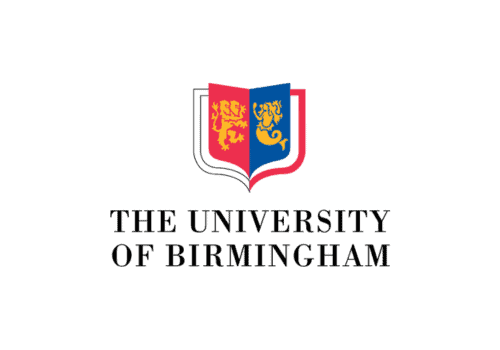 University of Birmingham logo – student and staff wellbeing drumming and soundbath sessions with Primal Sound